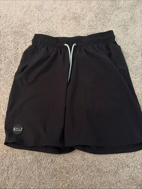 BYLT Performance Men's Black linerless Athletic Shorts